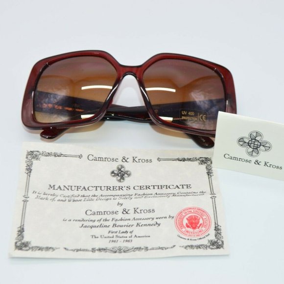 Camrose & Kross Accessories - Camrose Kross JBK Jackie Kennedy Sunglass